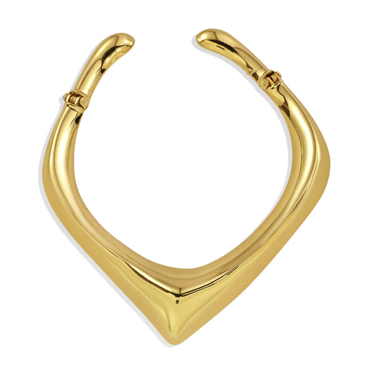 Aurus Torque Necklace Gold