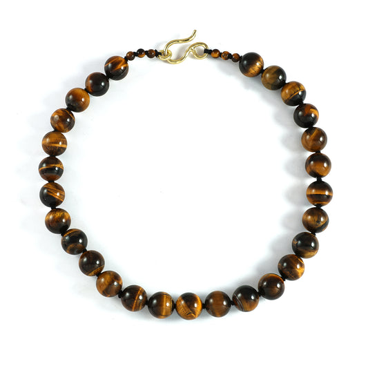 Tiger’s Eye Power Bead Necklace