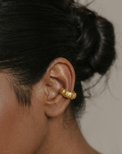 Ancient Patina Ear Cuff (Single Piece)