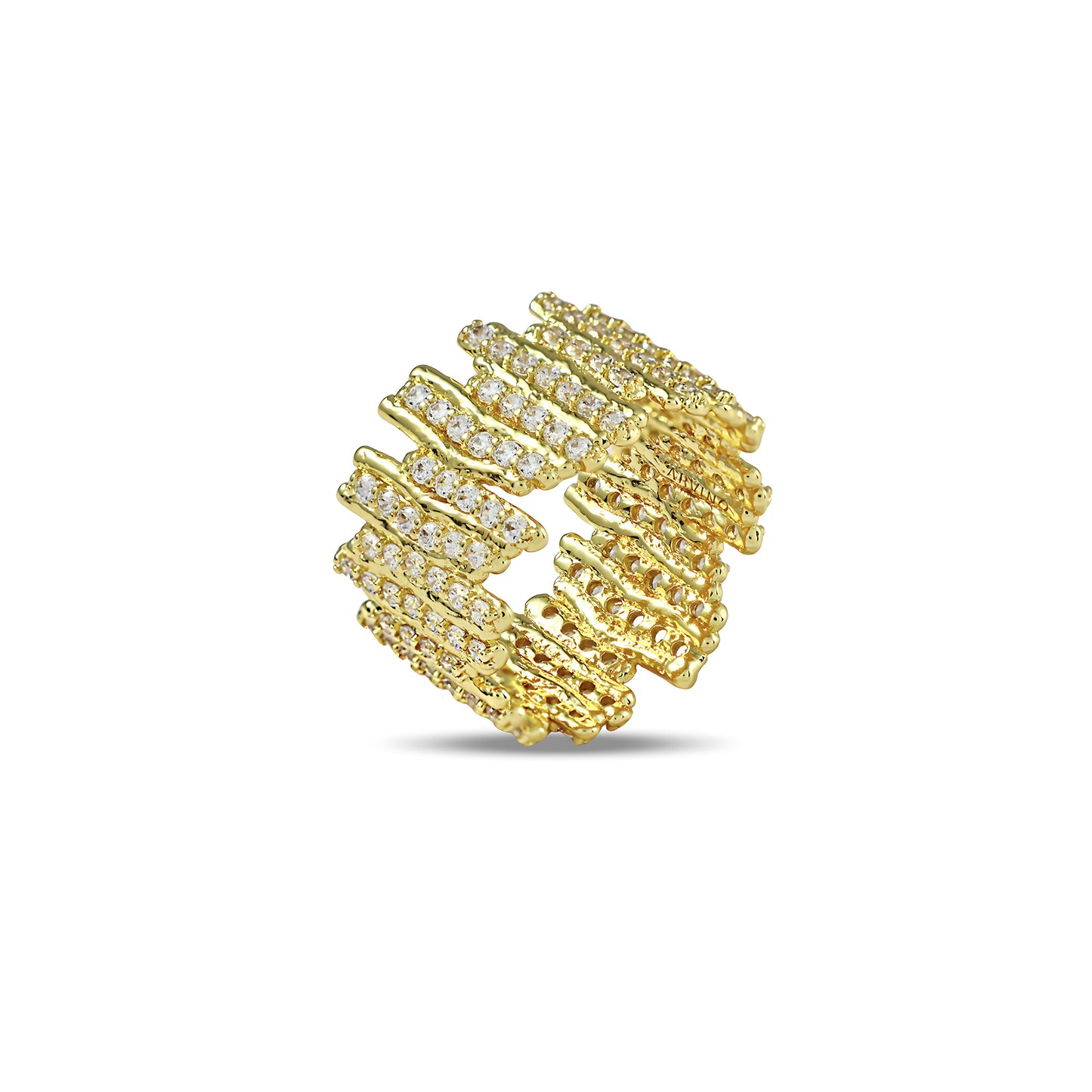 Golden Net Ring