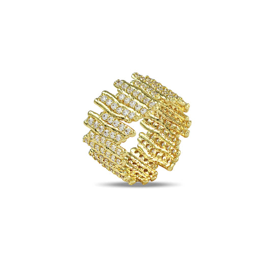 Golden Net Ring