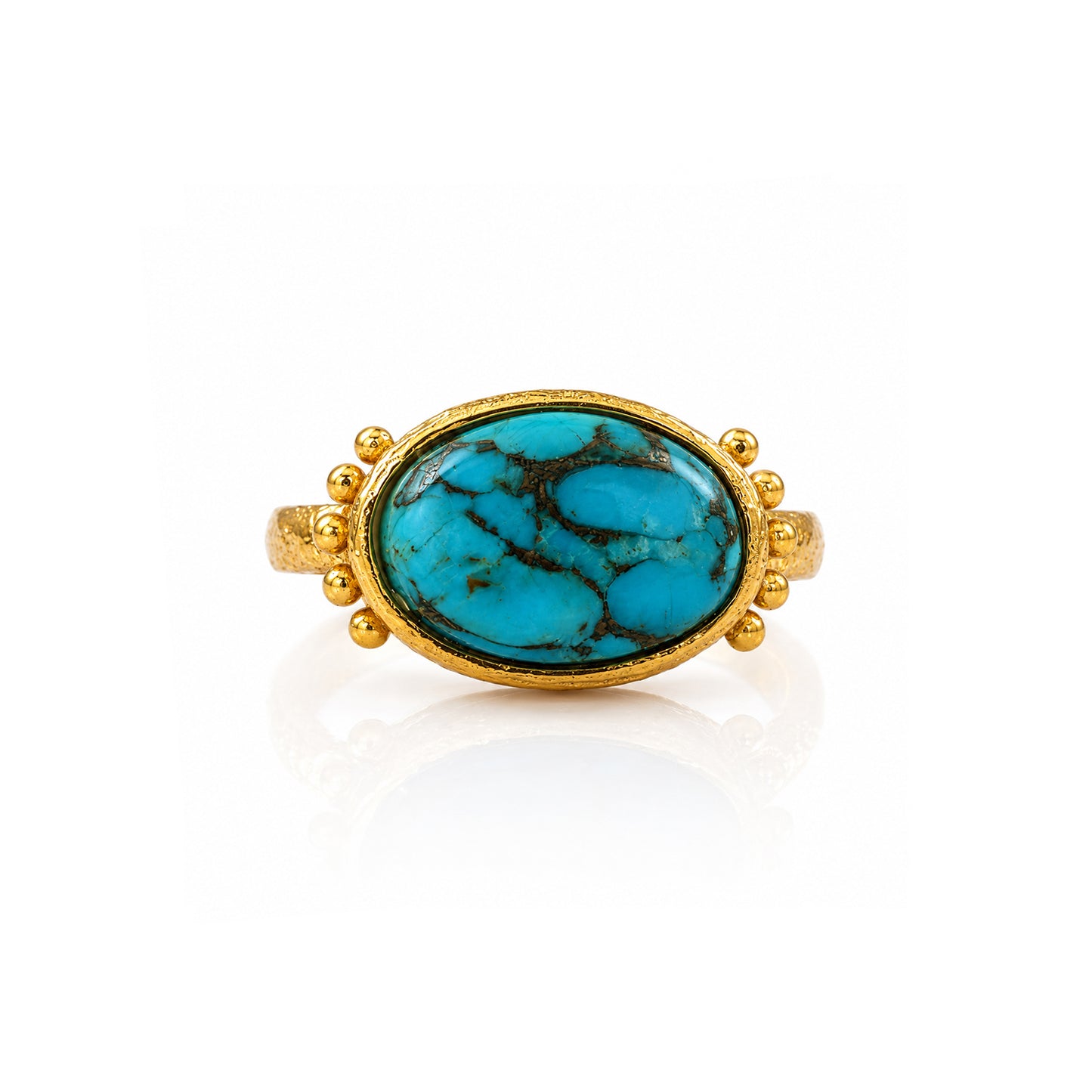 Turquoise Radiance Ring