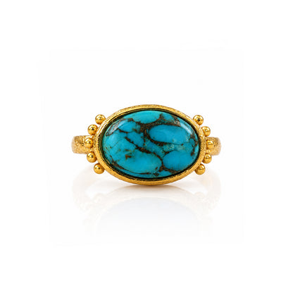Turquoise Radiance Ring