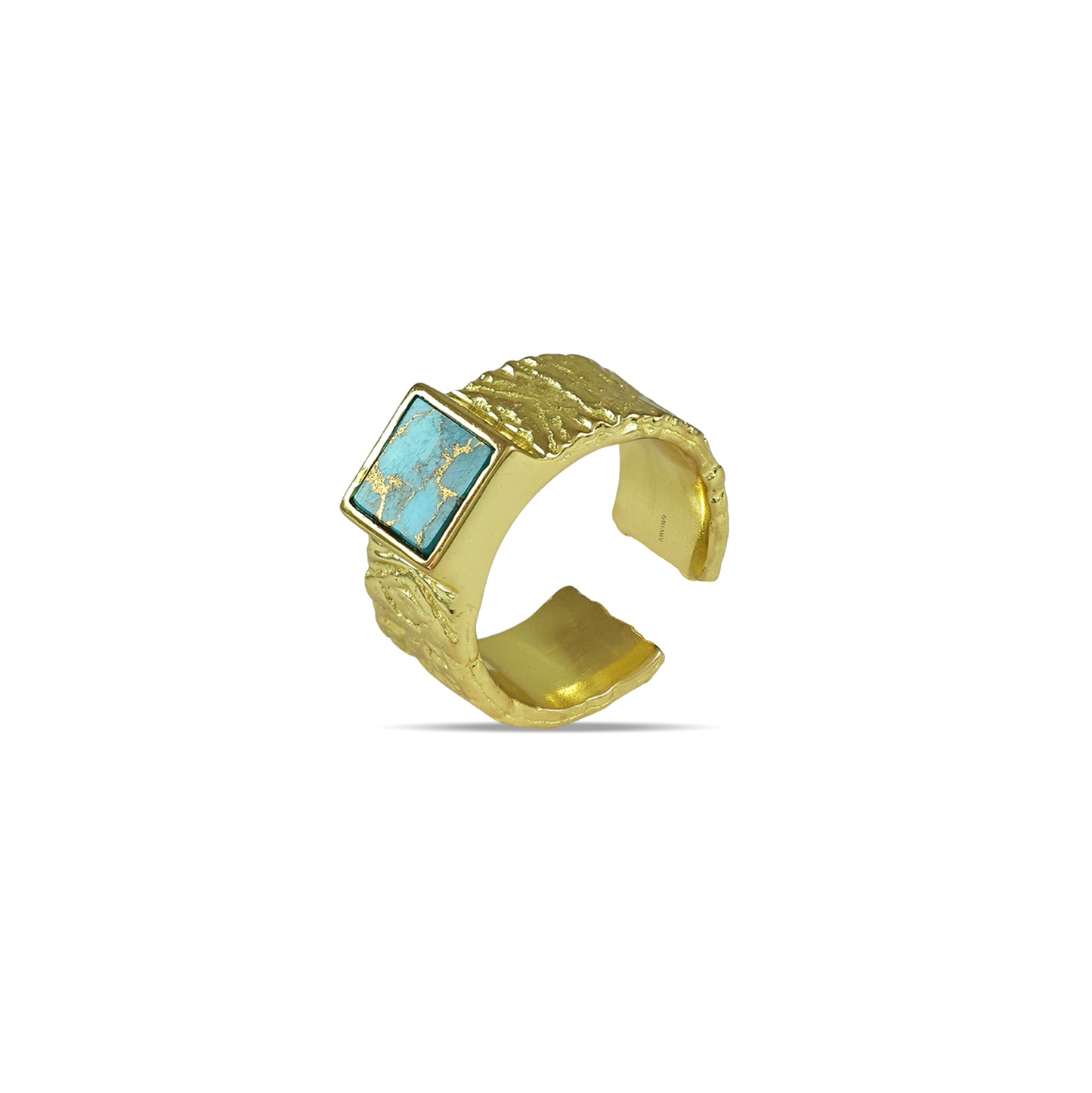 Turquoise Horizon Men's Ring