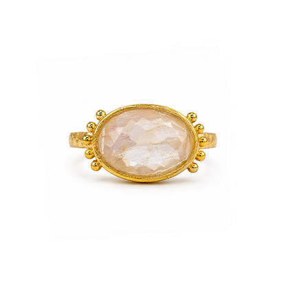 Moonstone Radiance Ring
