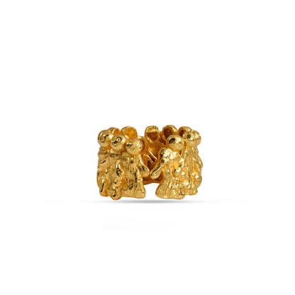 Rajwarha Crinkle Unisex Ring