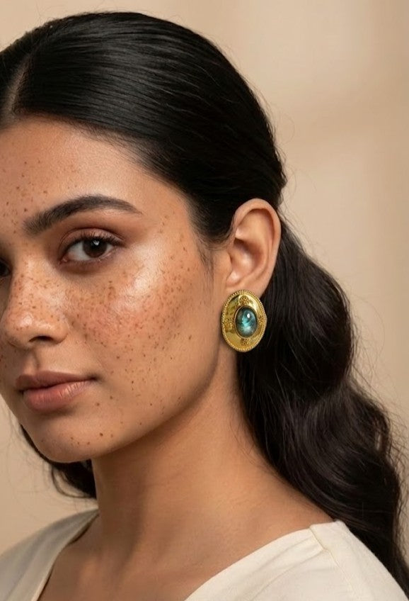 Meera Studs in 92.5 Sterling Silver