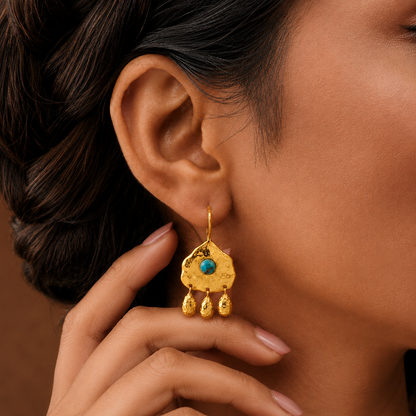 Aegean Sunburst Earrings