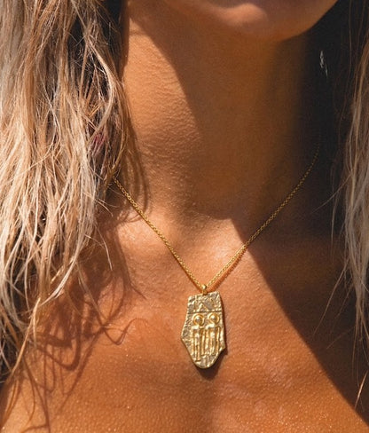 Hastakshar 92.5 Sterling Silver Pendant Necklace