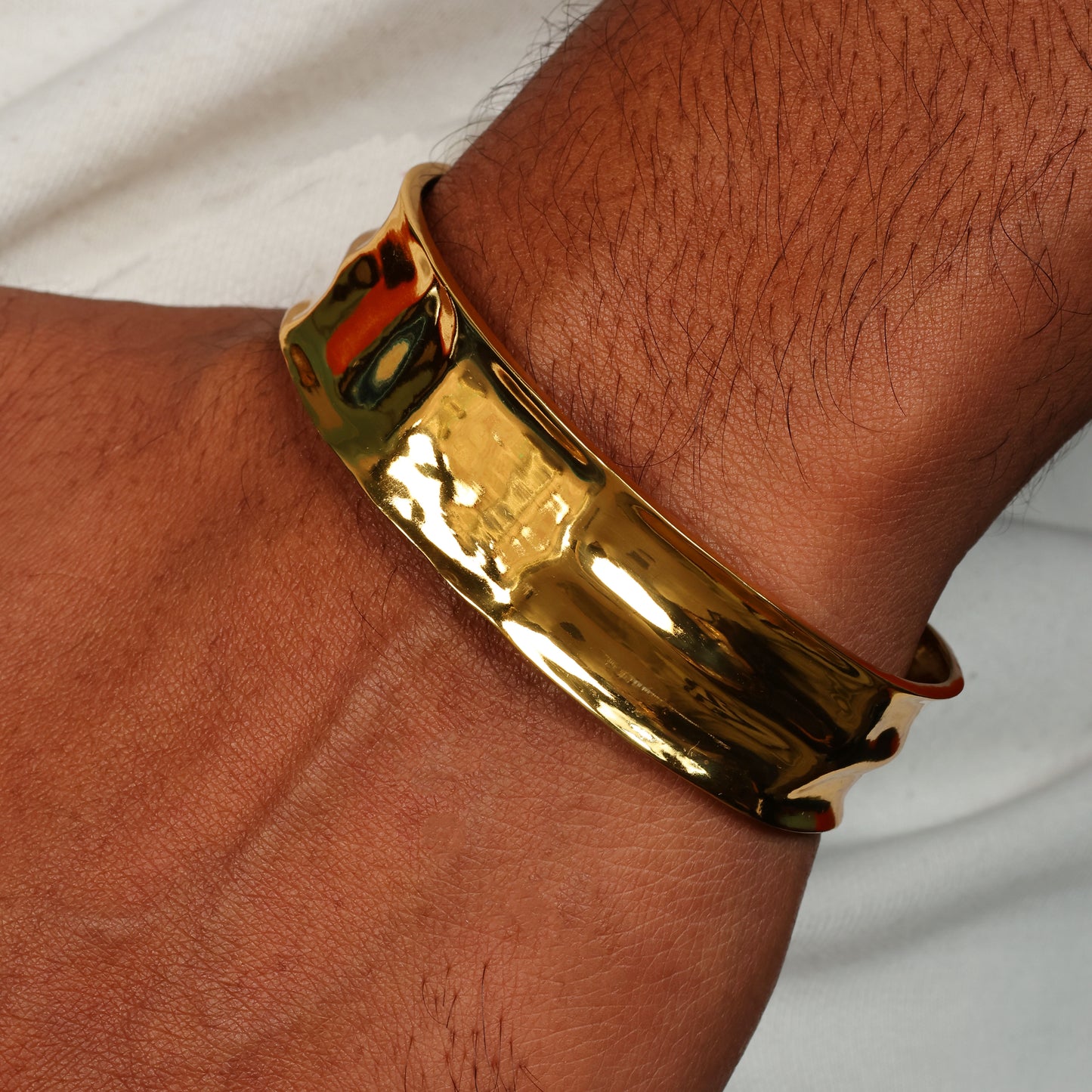 Crown Cuff Men's 92.5 Sterling Silver Bracelet