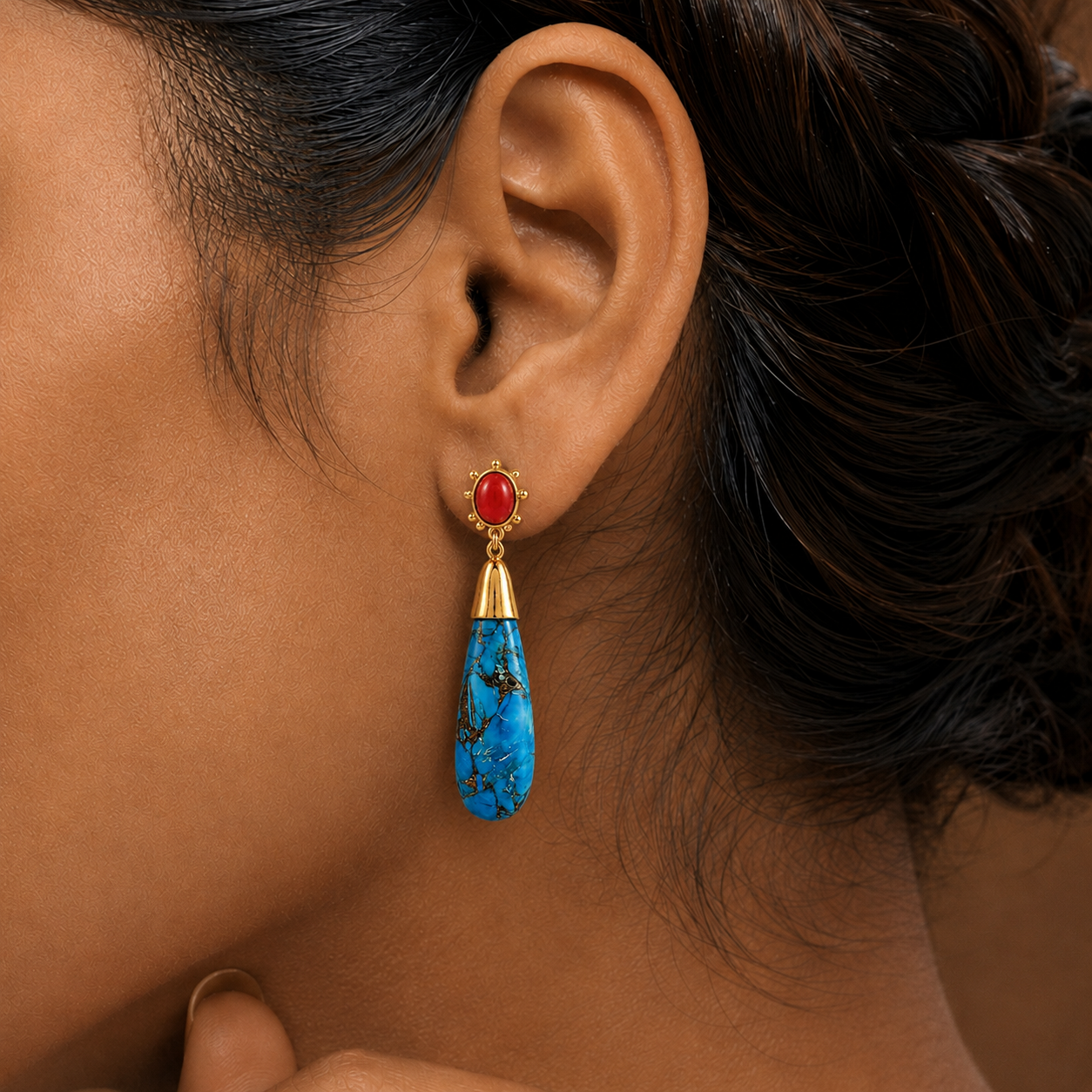 Sunset Drop Earrings