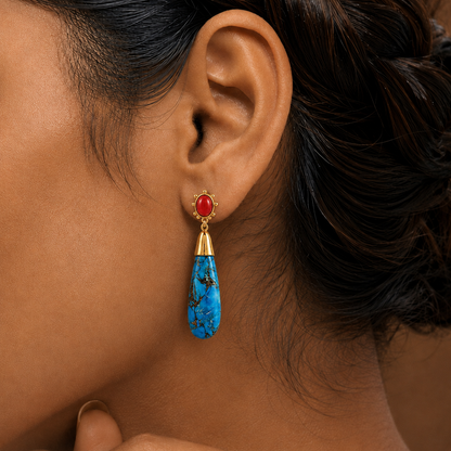 Sunset Drop Earrings