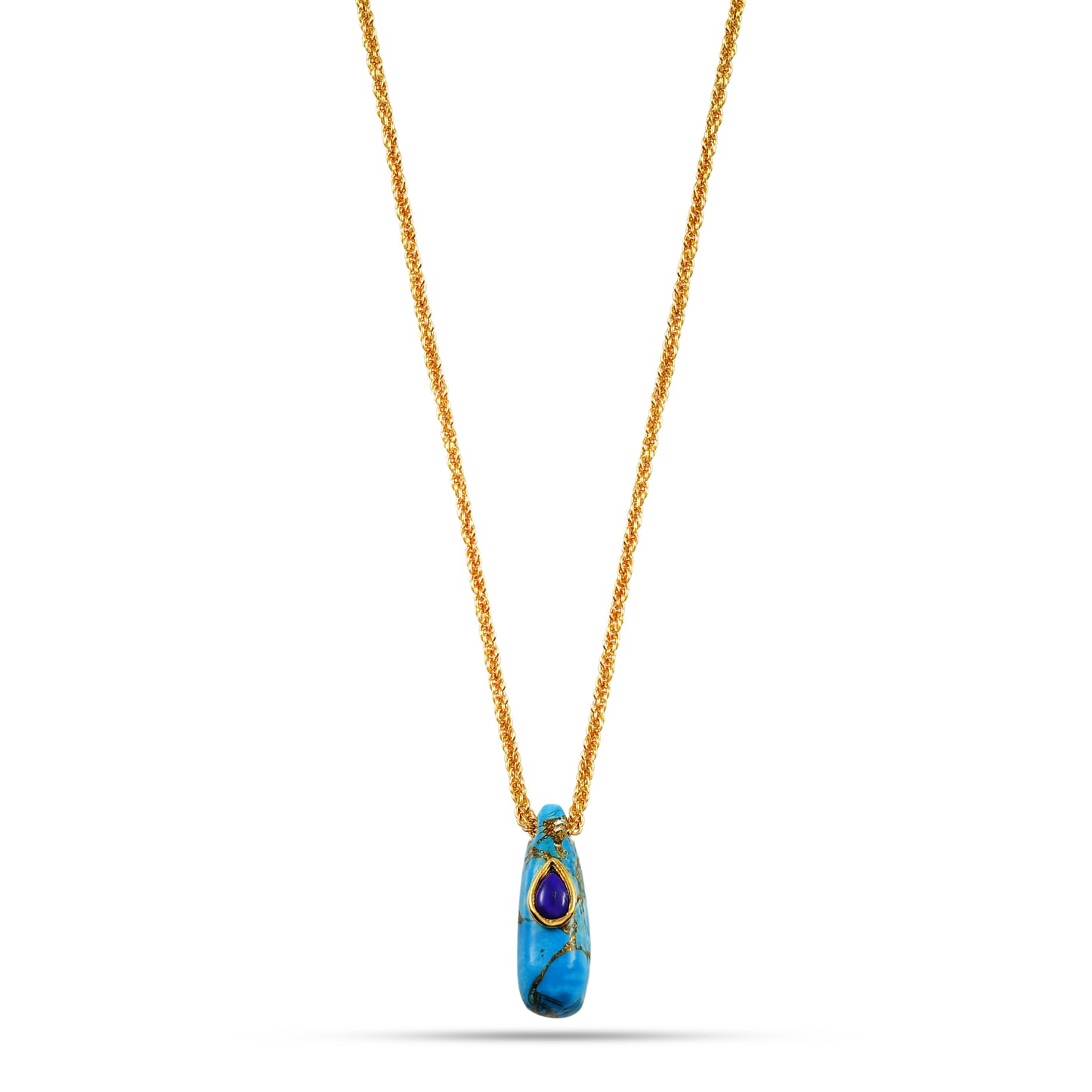 Caldera Drop Pendant Necklace