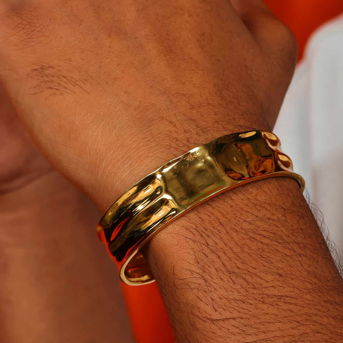 Crown Cuff Men's 92.5 Sterling Silver Bracelet