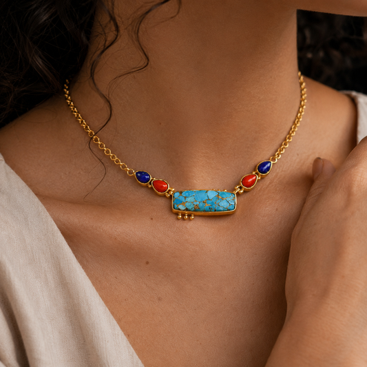 Aegean Bar Necklace