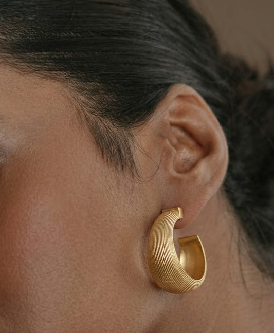 Ribbed Bandit Hoops