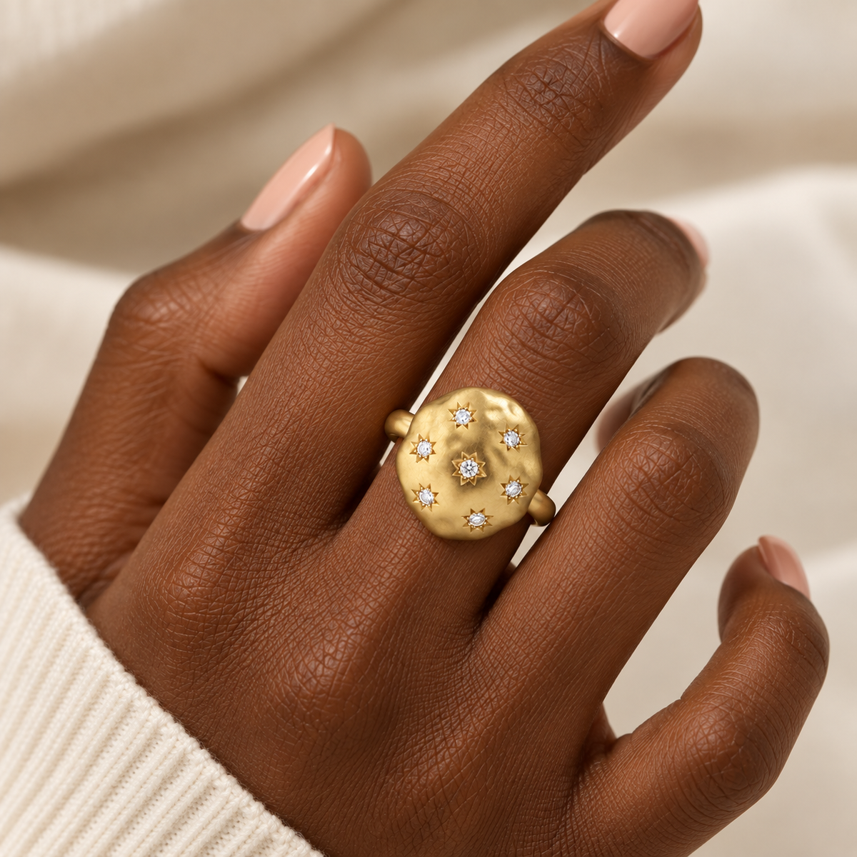 Celeste 9kt Gold Lab Grown Diamond Ring