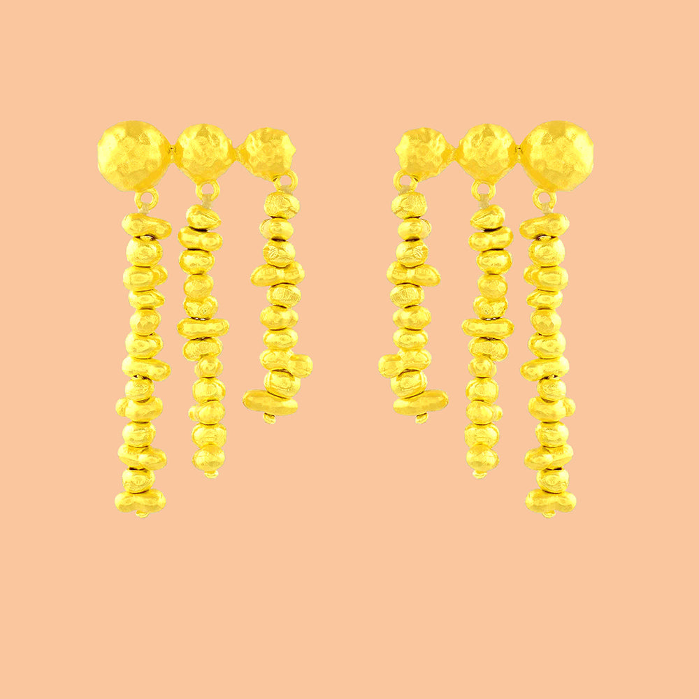 Molten Cascade Earrings