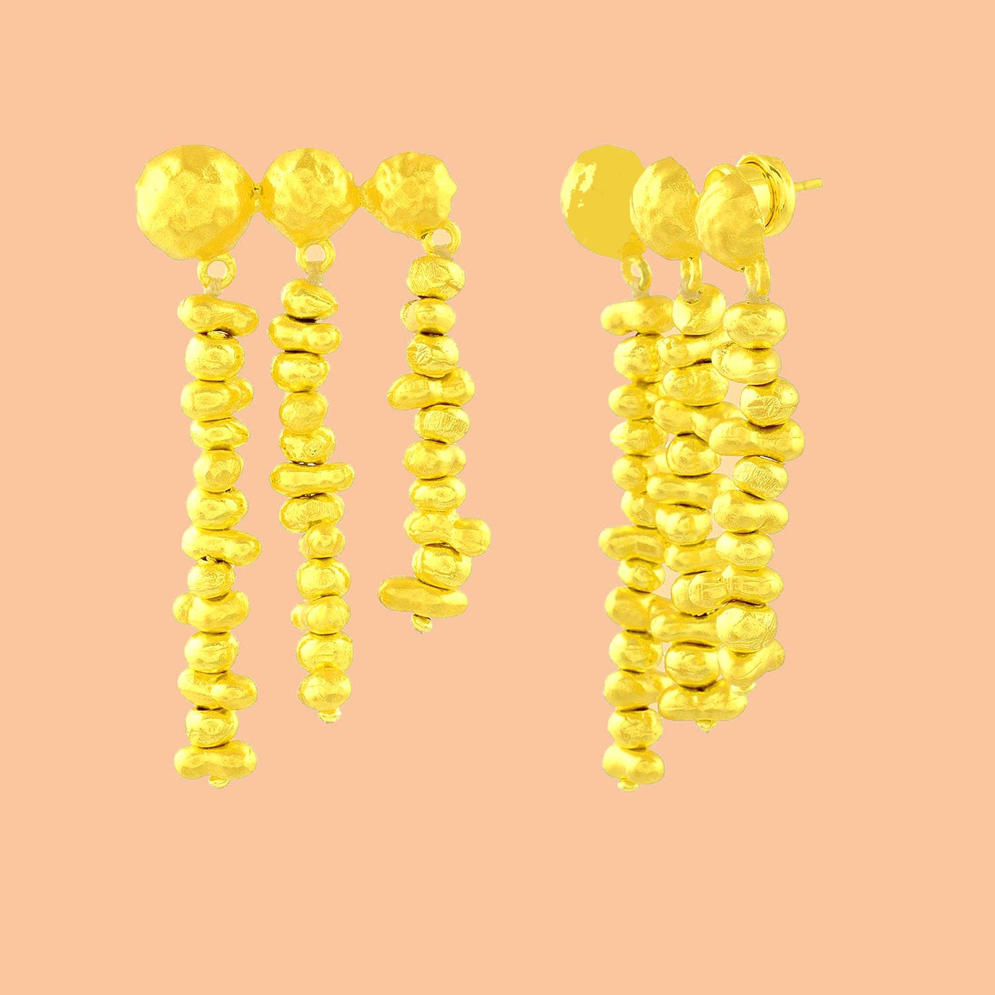 Molten Cascade Earrings