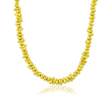 Molten Amorphous Bead Necklace