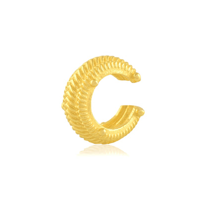 Dotted Ripple Ear Cuff ( Single Piece )