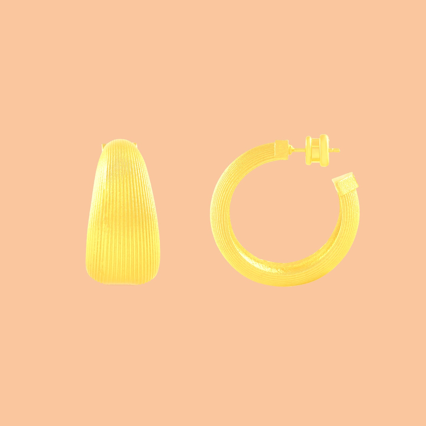 Ribbed Bandit Hoops