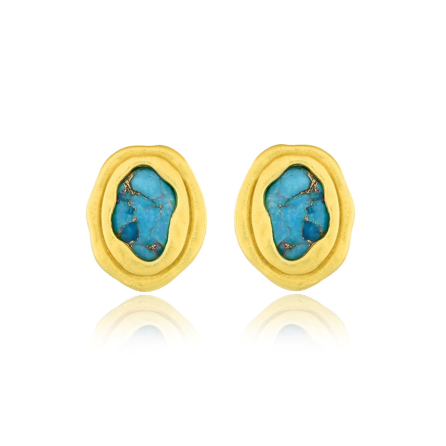 Turquoise Ocean Studs