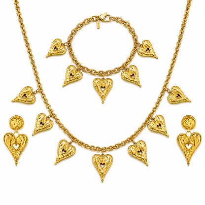 Sculpted Heart Set