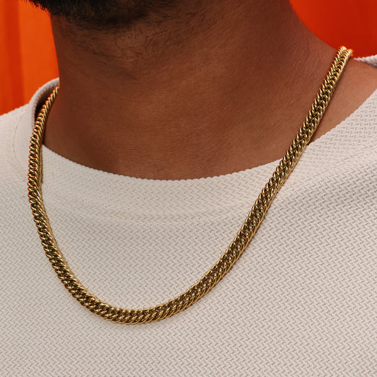 Raw Edge Men's Chain Gold