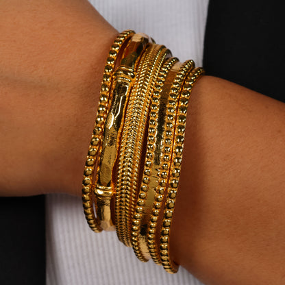 Rustic Chudi Bangle Set