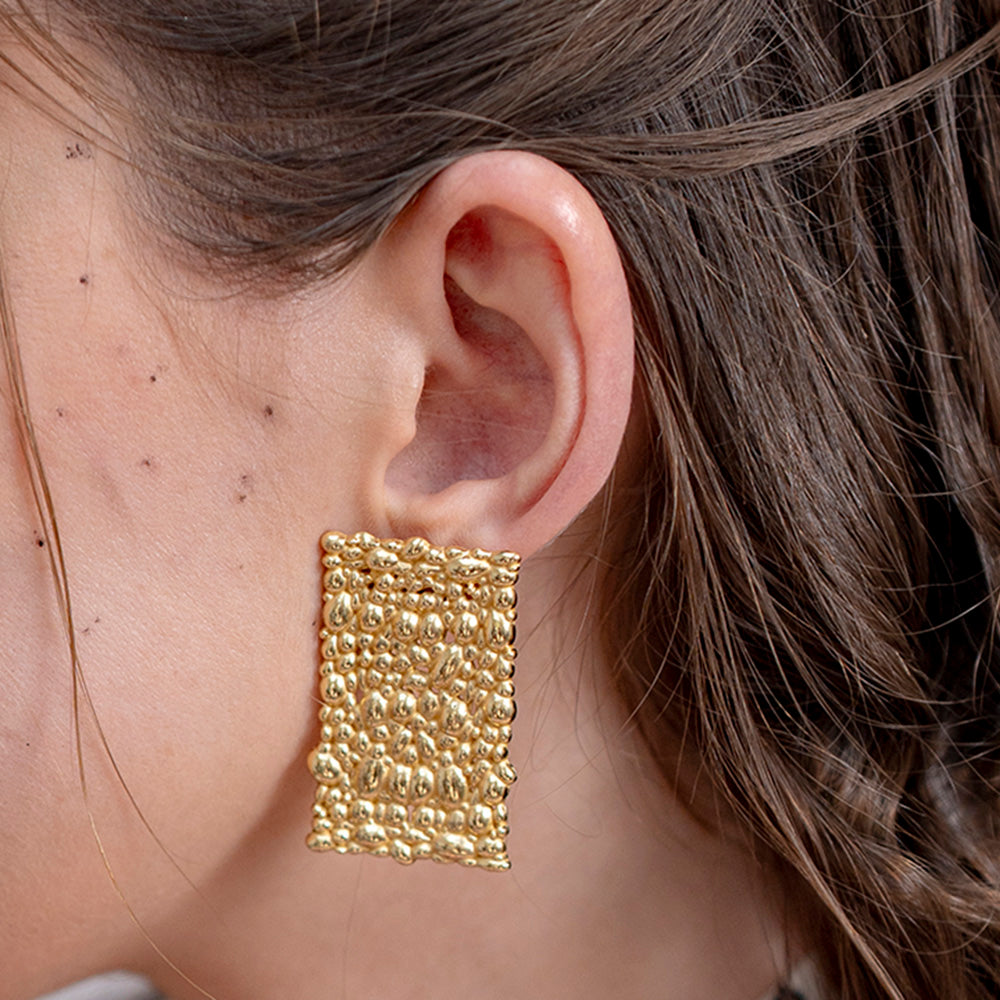 Rectangle of Heritage Earrings