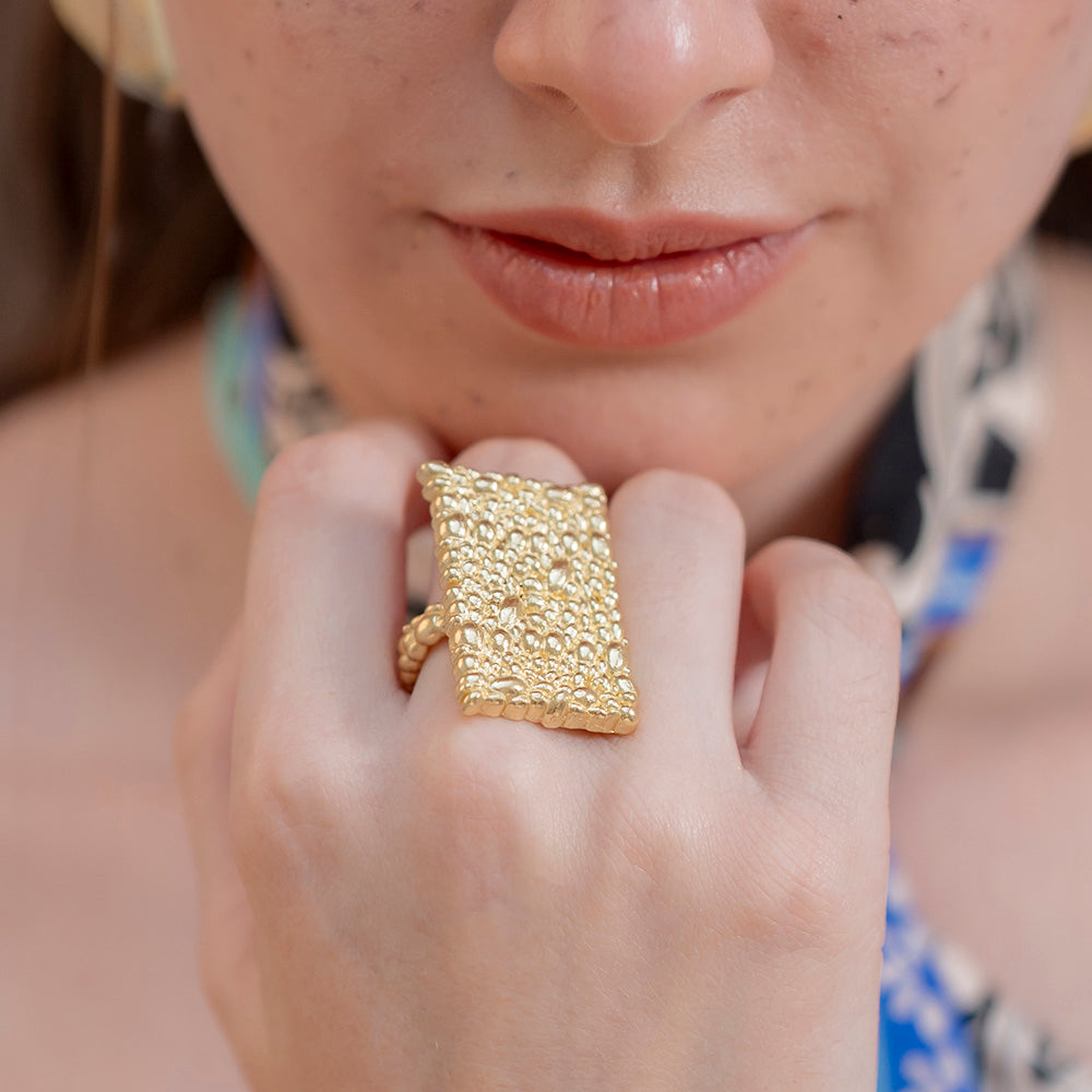 Rectangle of Heritage Earrings