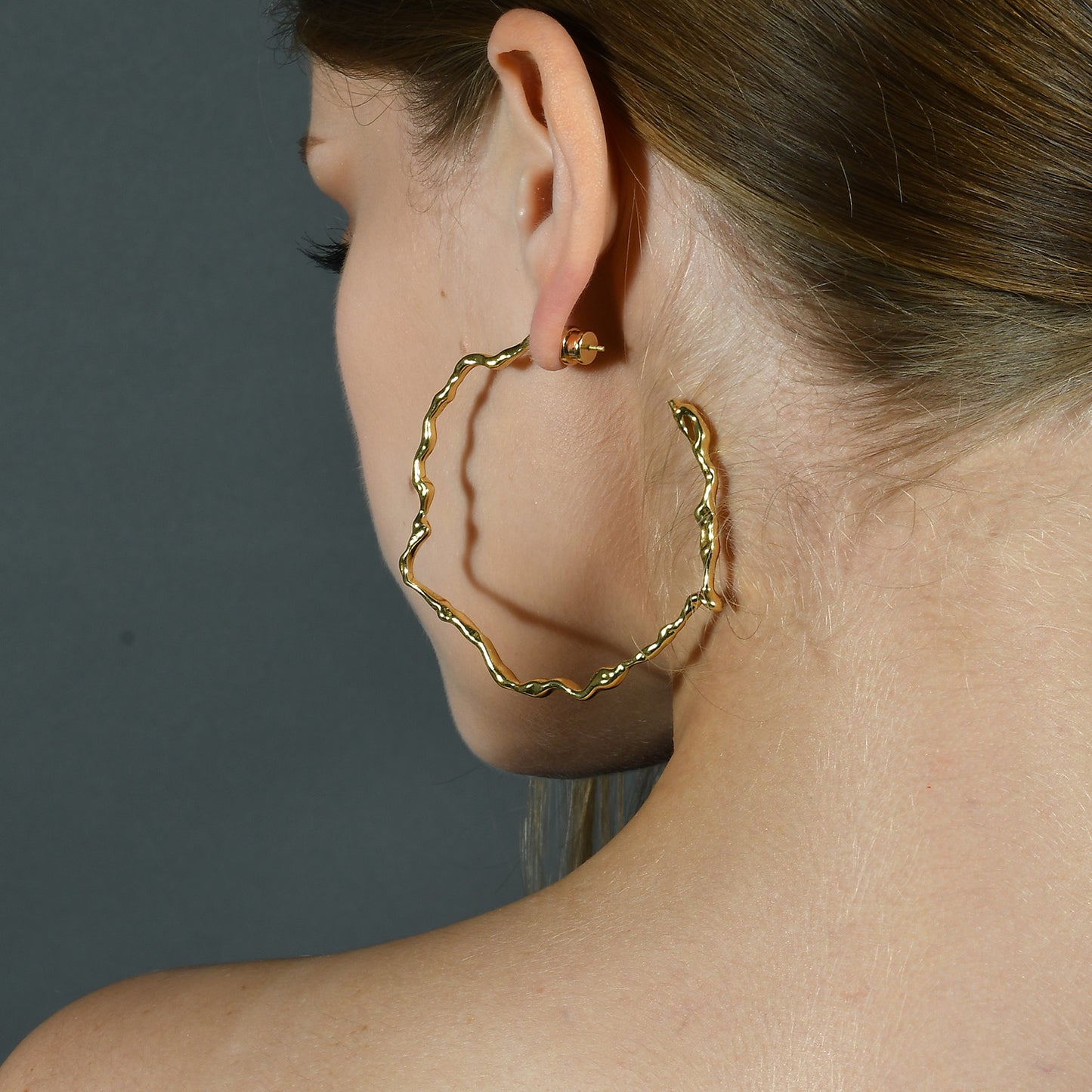 Liquid Luster Hoops