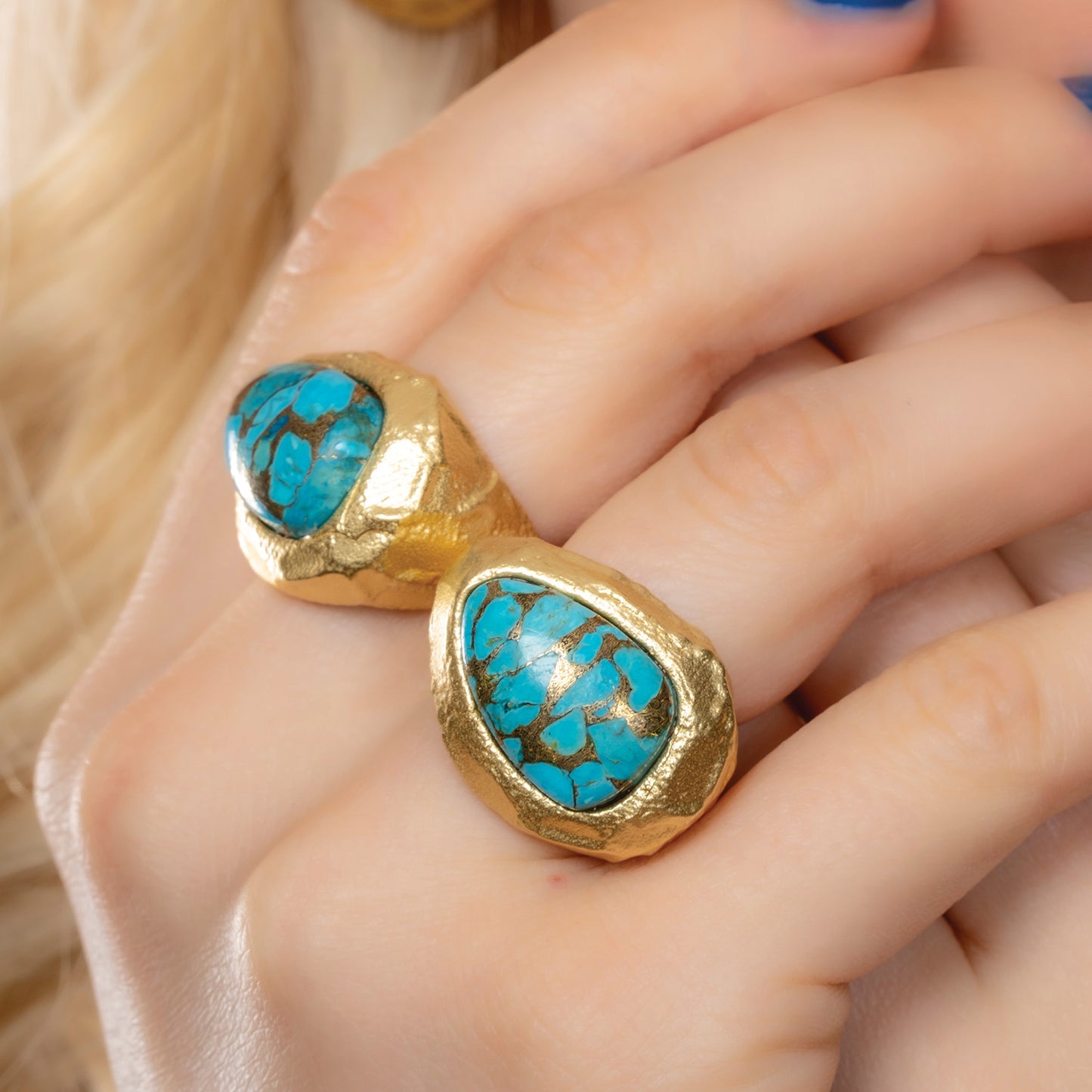 Turquoise Tide Ring