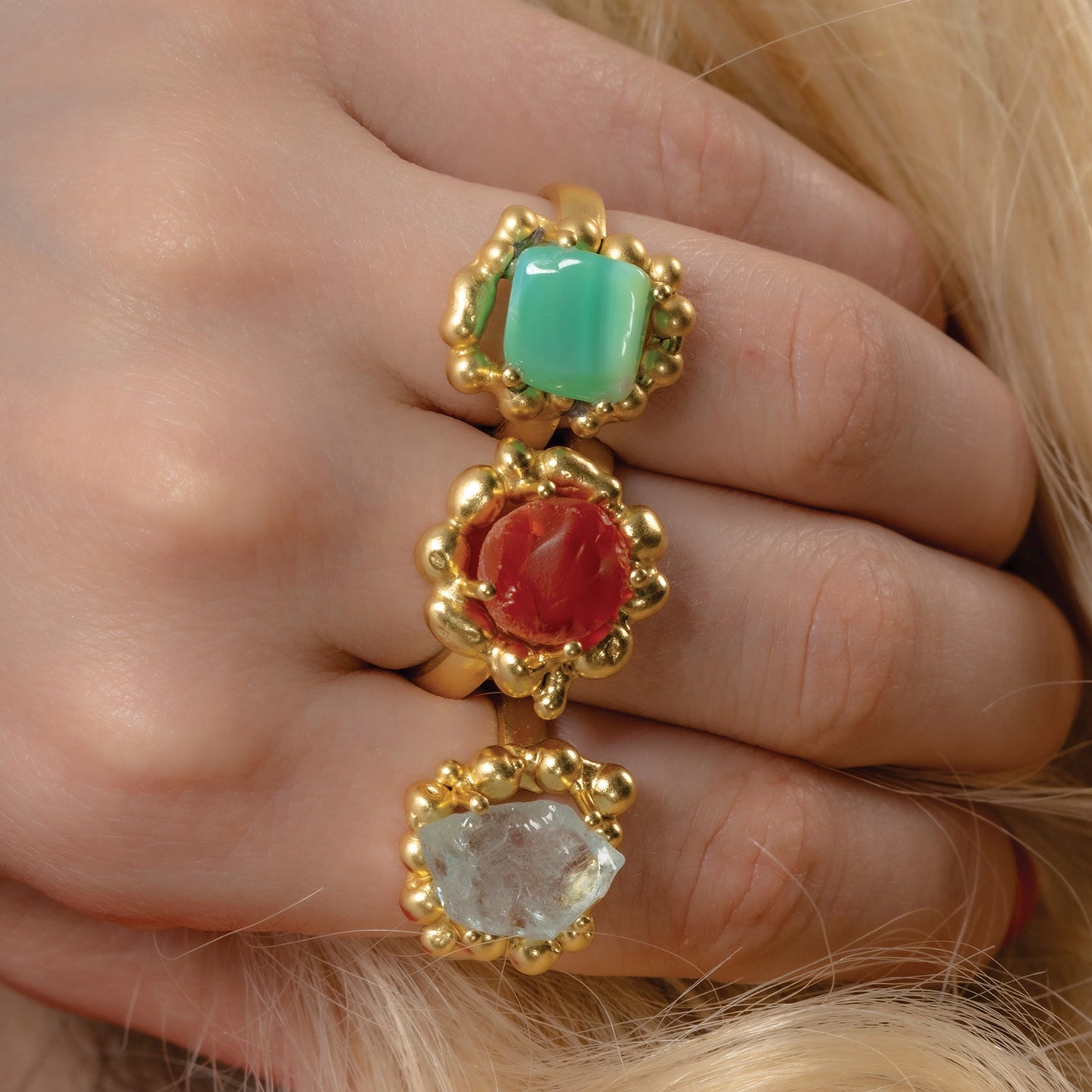 Chrysoprase Enchanter Ring