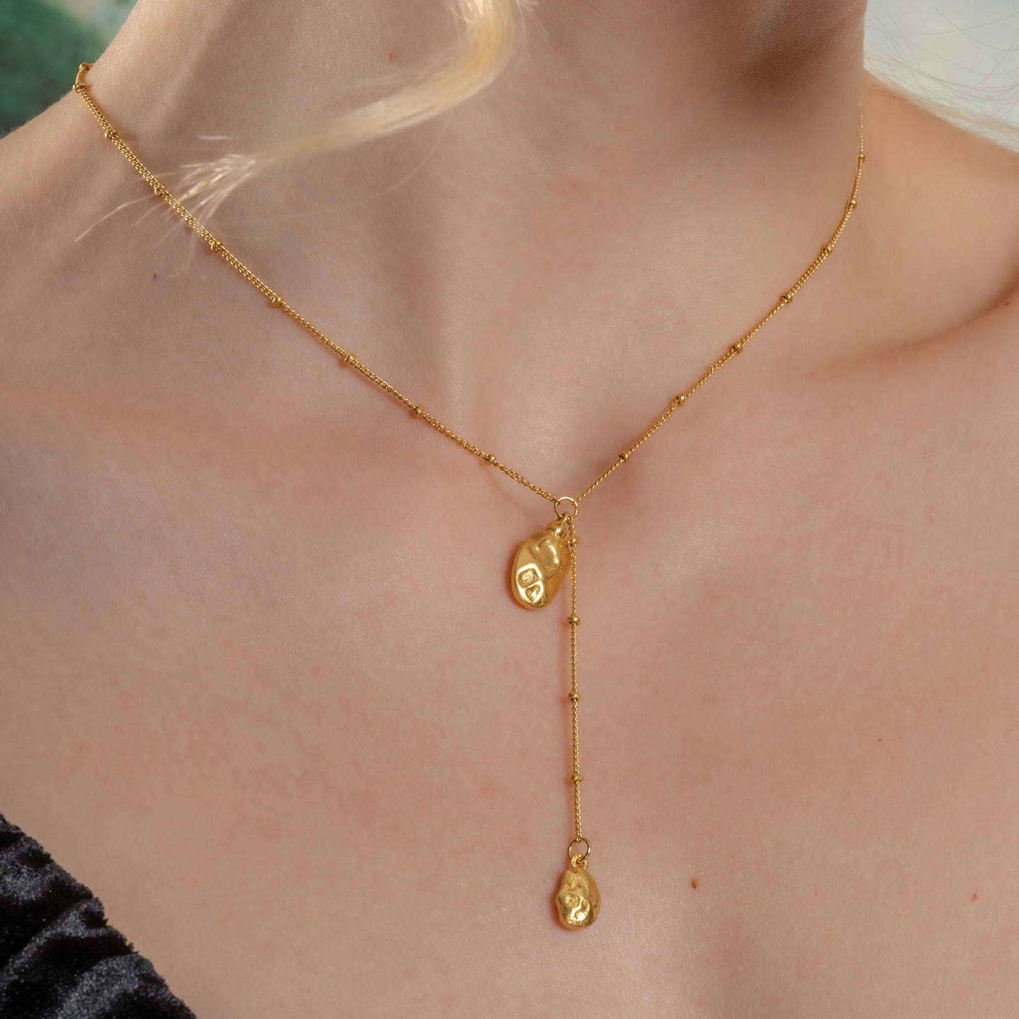 Liquid Gold Ore Necklace