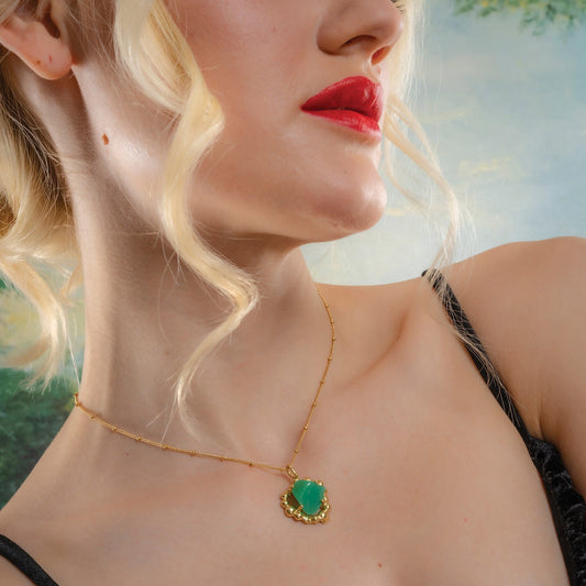 Chrysoprase Enchanter Necklace