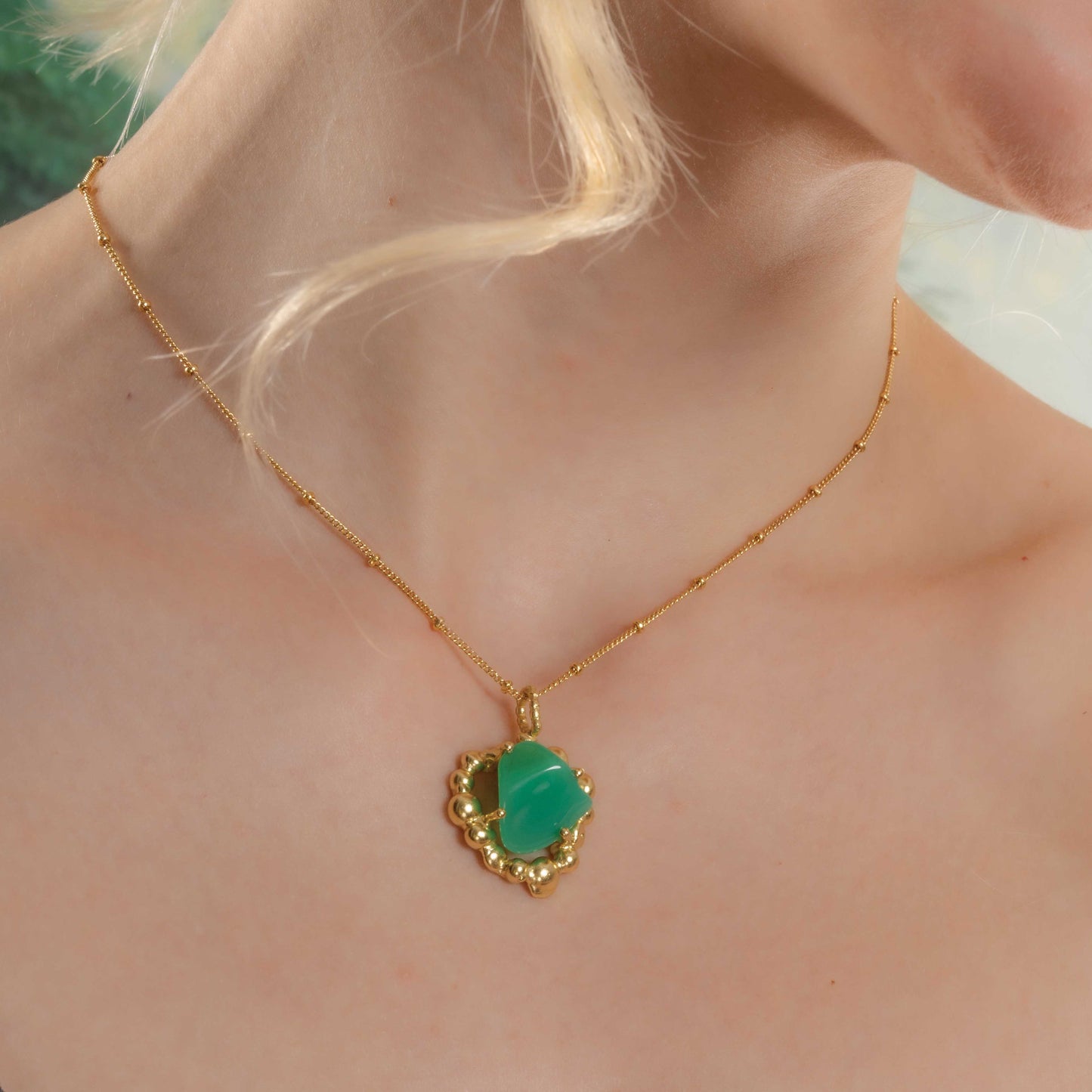 Chrysoprase Enchanter Necklace