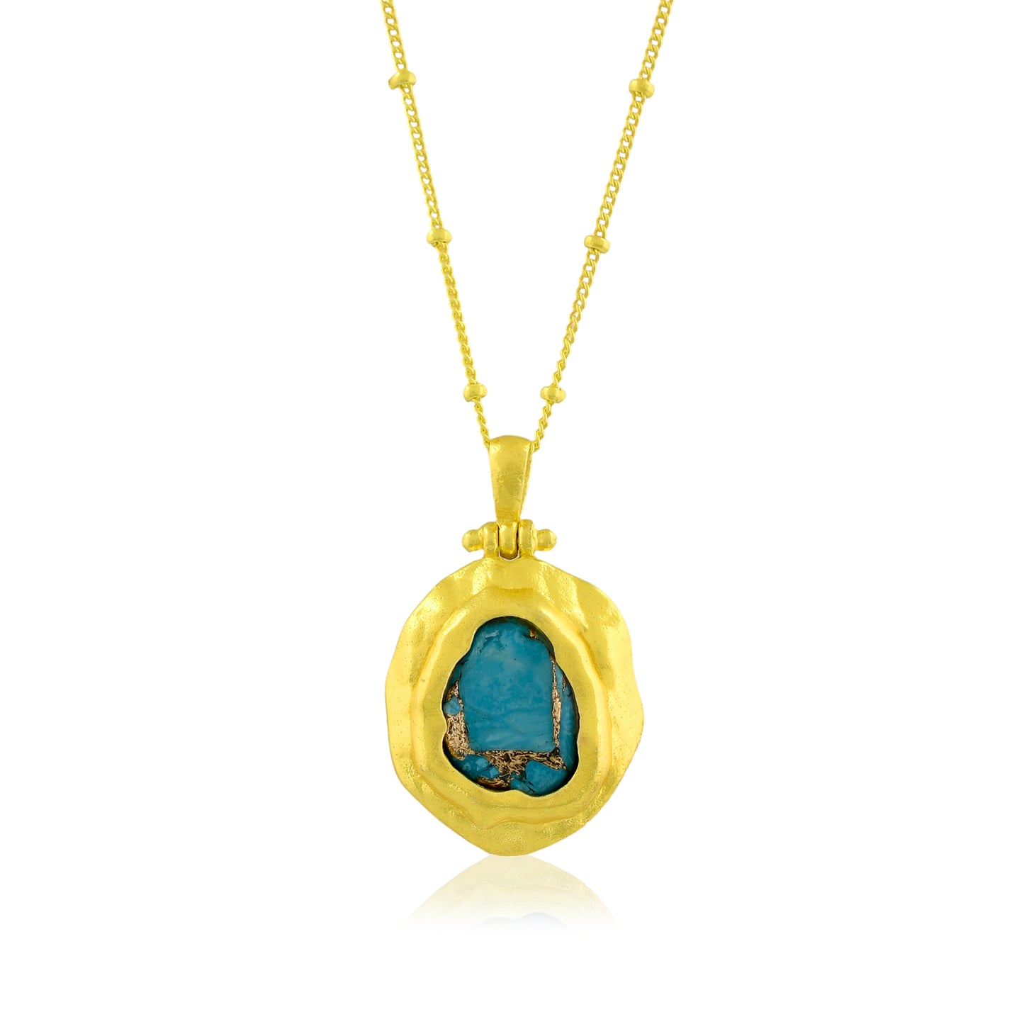 Turquoise Mineral Necklace