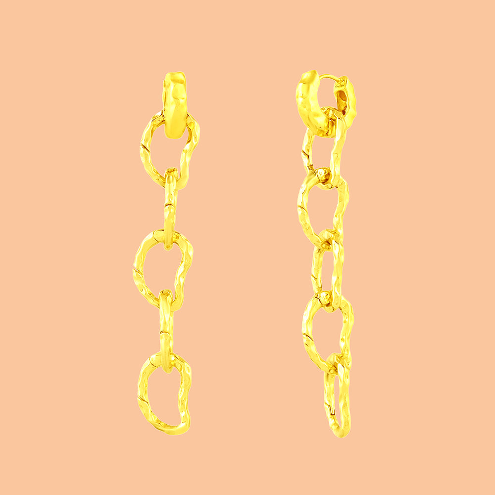 Fortress Link Earrings