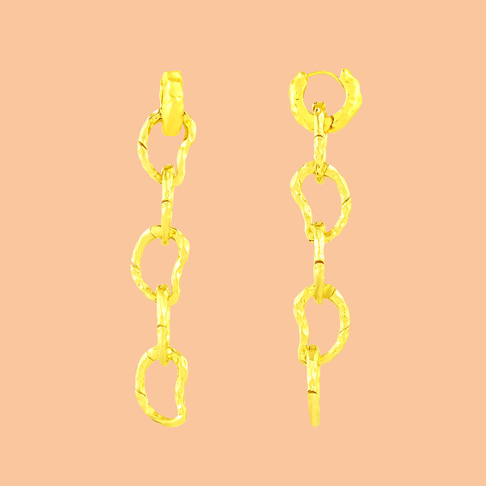 Fortress Link Earrings