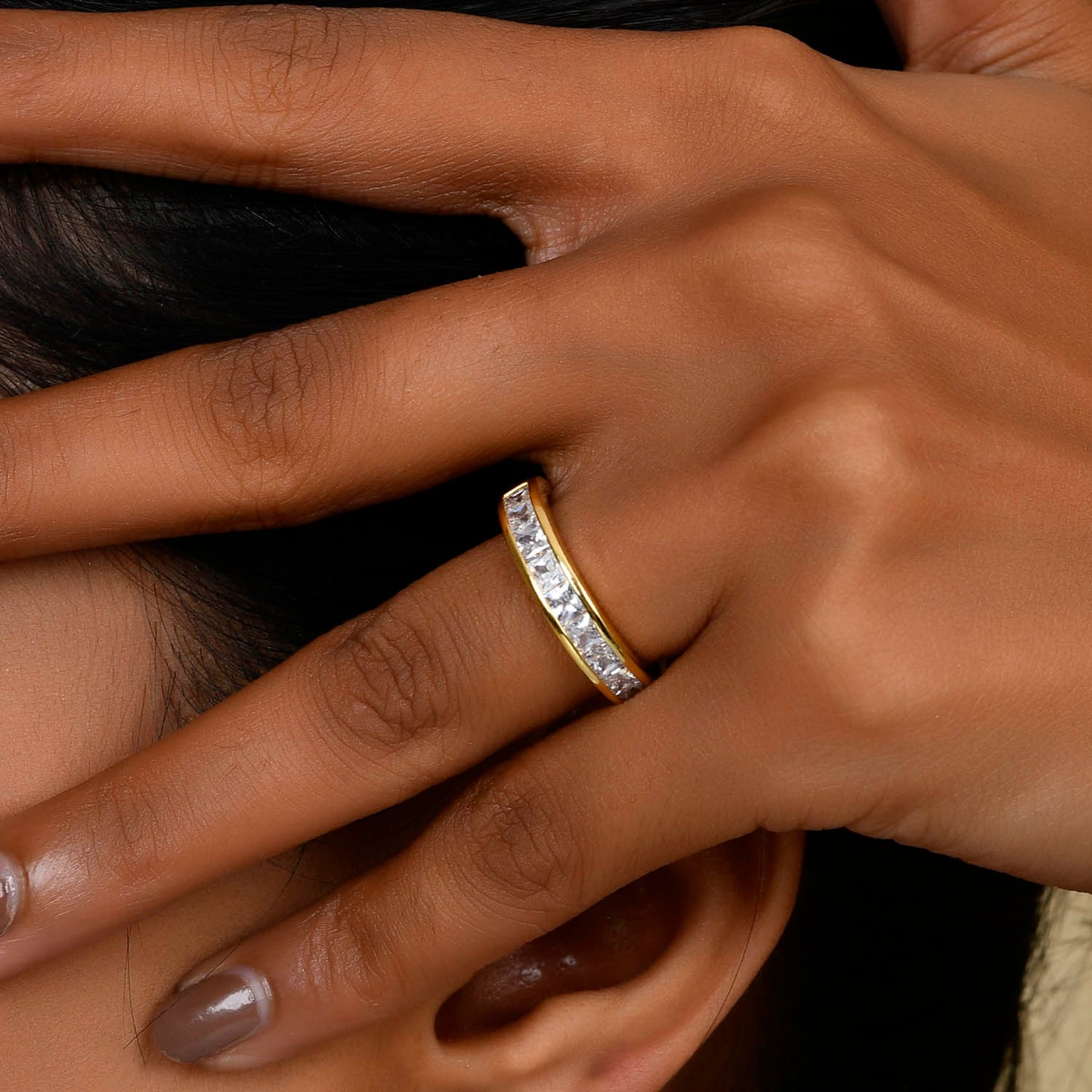 Classic Facet Ring