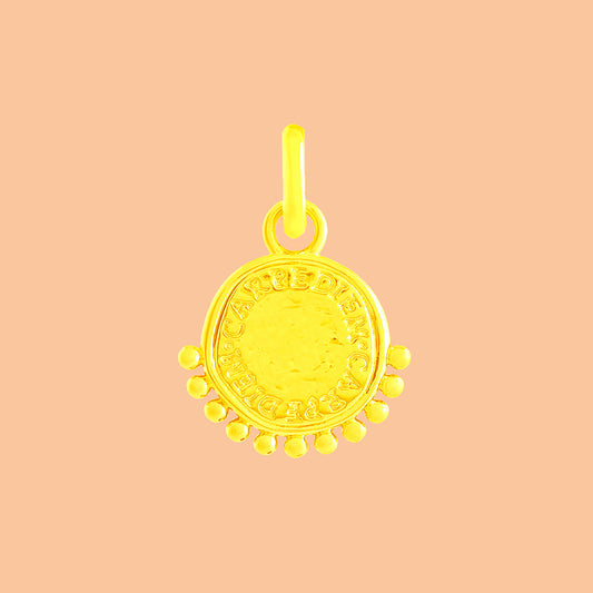 Historic Coin Carpe Diem Charm