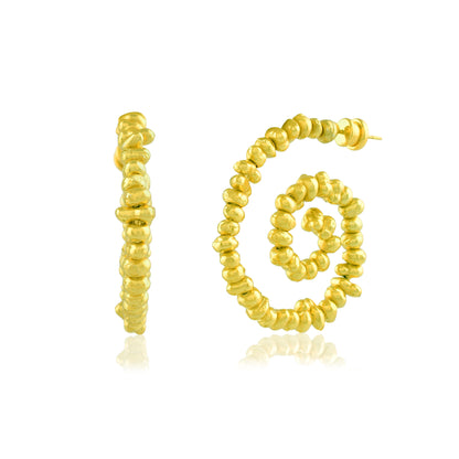 Molten Dance of Flames Earrings