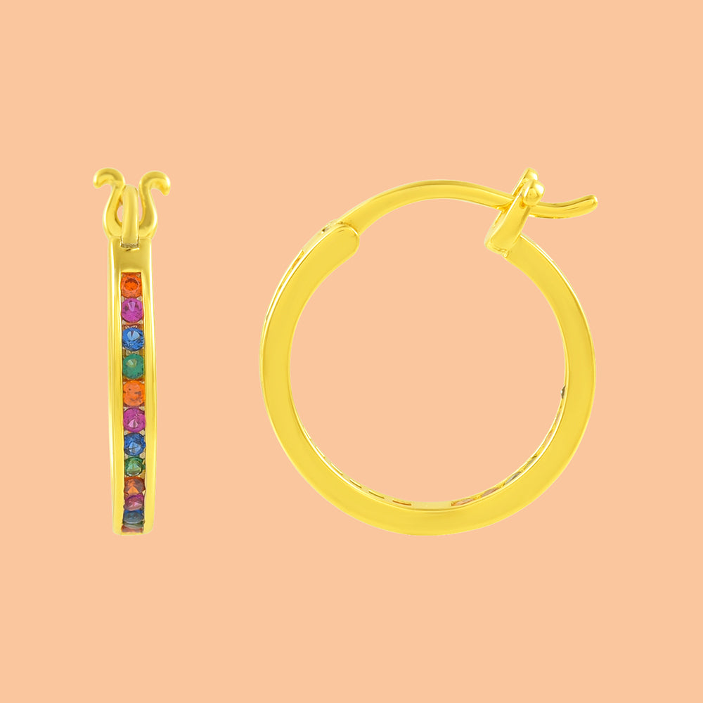 Vivid Vibrance Hoops