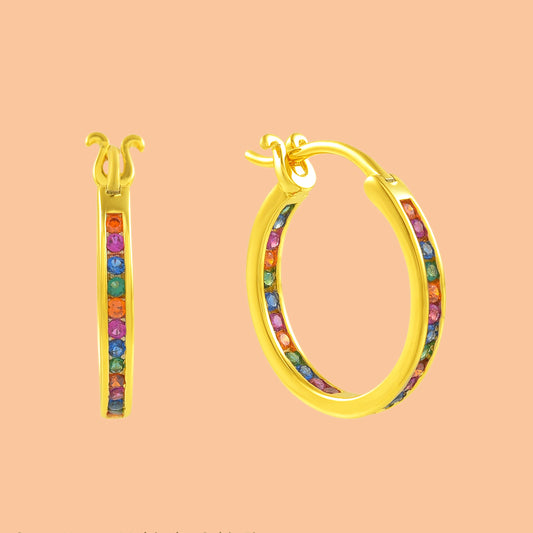 Vivid Vibrance Hoops