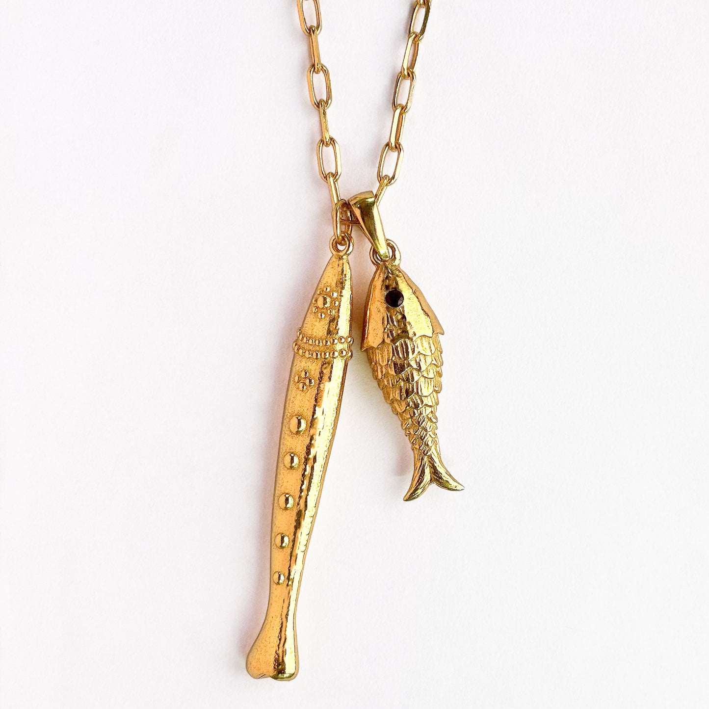 Sea Silhouette Pendant Necklace