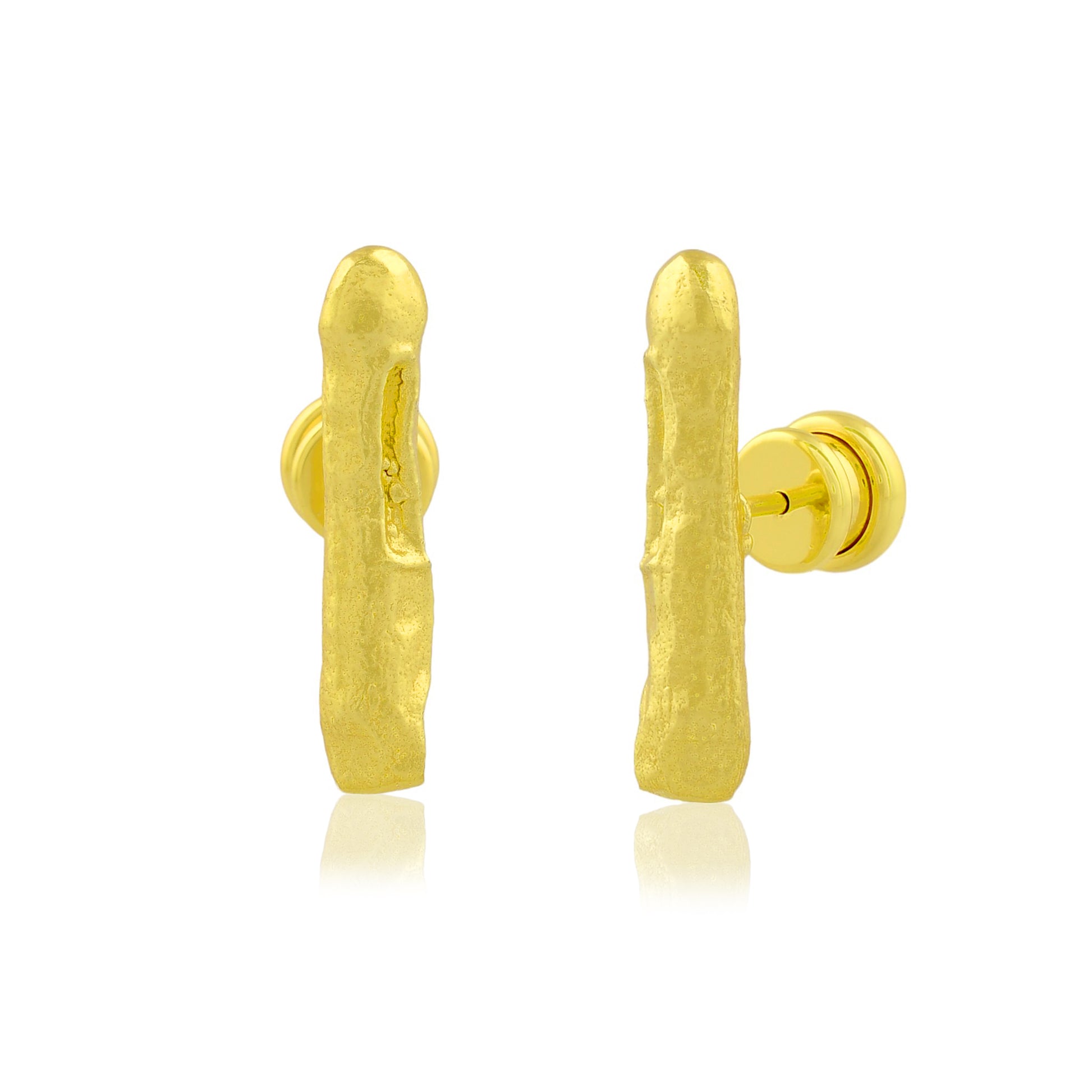 White background image of Monolith Stud Earrings By Arvino