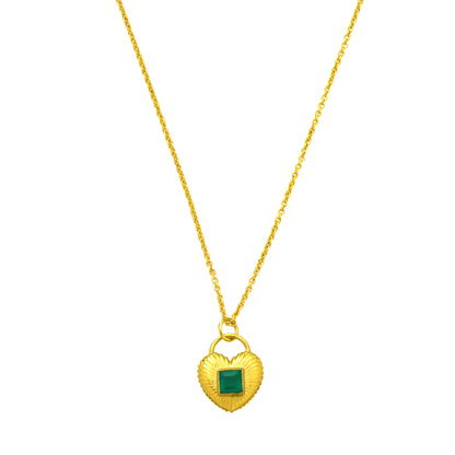 White Background Image of Queen of Hearts Necklace By arvino