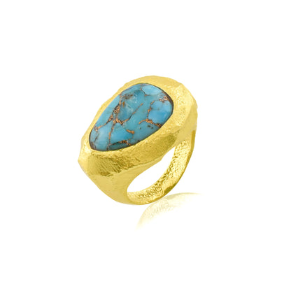 Turquoise Tide Ring